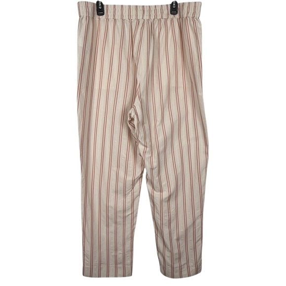 NWT J.Crew Striped Lounge Set - Top XXL / Pants 16 – Rust & Cream Coordinates - Picture 6 of 16